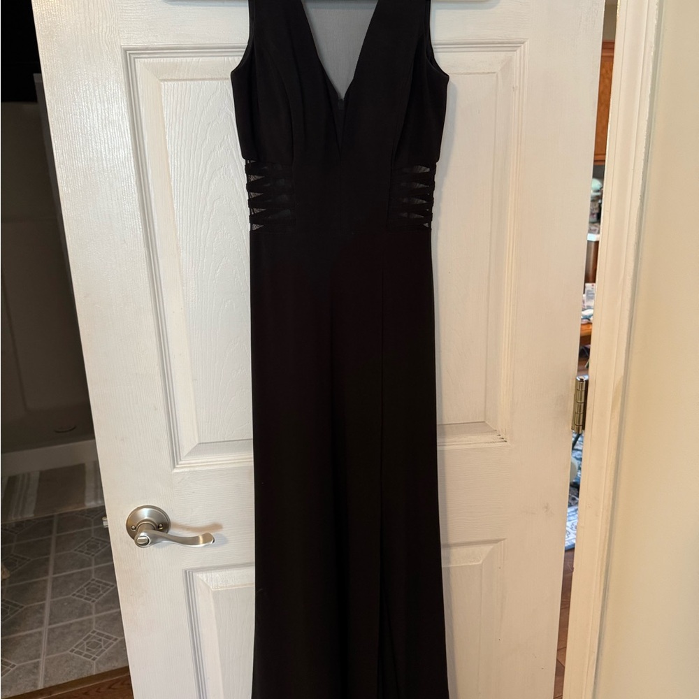 Morgan & Co. Strapless Black Gown